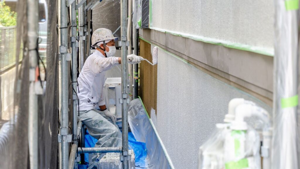painting-work-scaffold